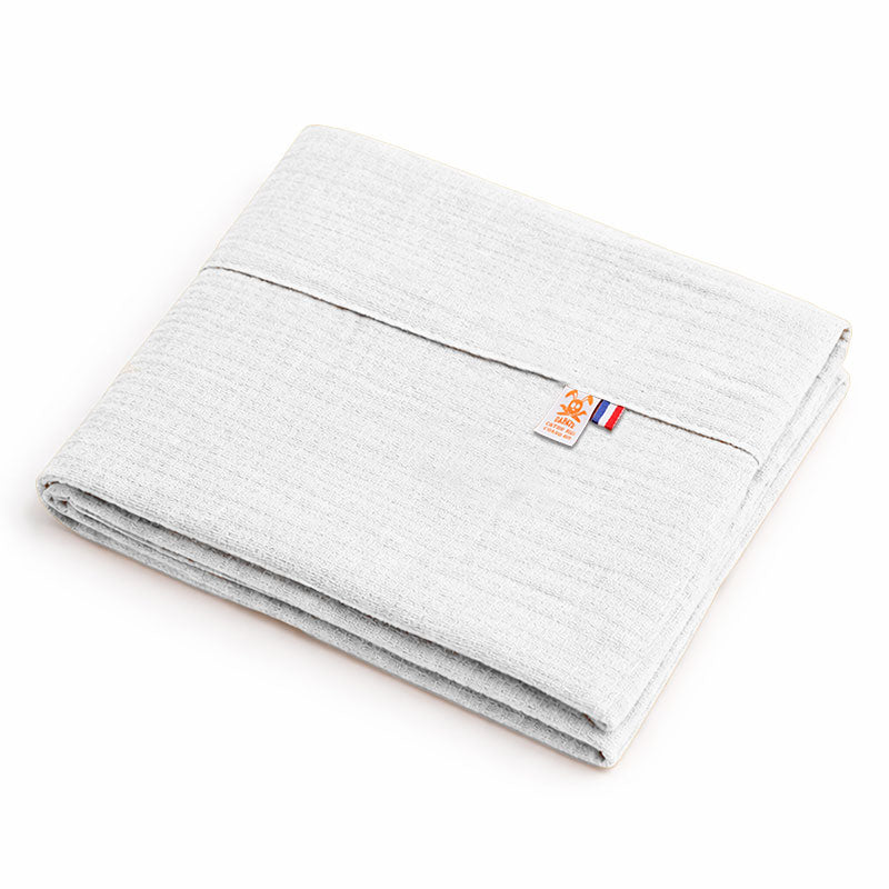 drap plat 80x110 coton bio blanc bébé enfant