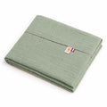 drap plat 80x110 gaze coton bio vert bébé gots enfants