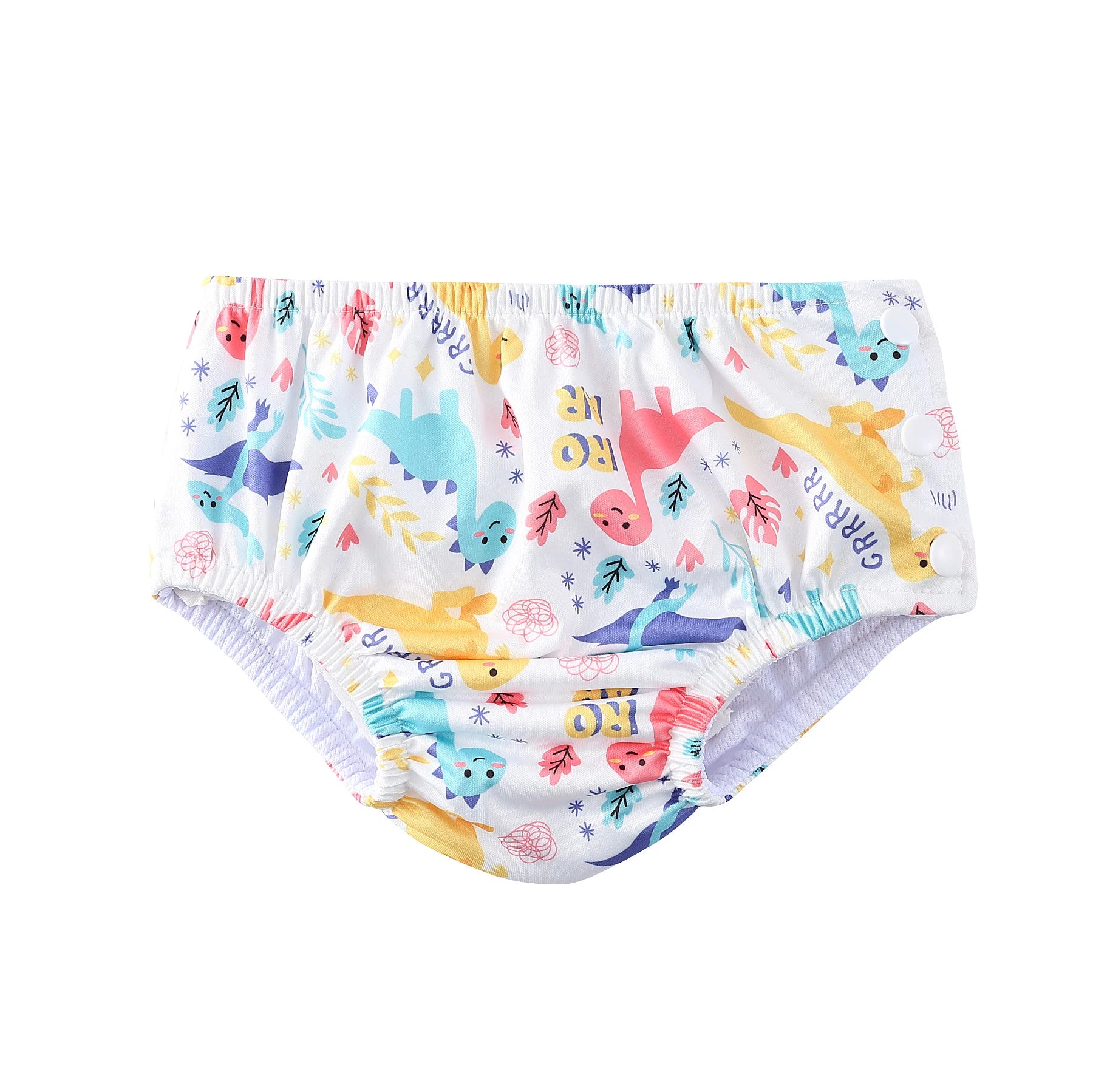 Couche de Piscine Imperméable Bébé - Maillot de Bain Réutilisable 0-3 Ans, Nombreux Motifs