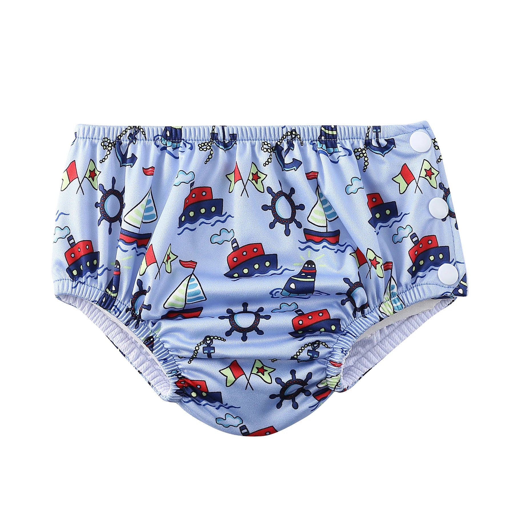 Couche de Piscine Imperméable Bébé - Maillot de Bain Réutilisable 0-3 Ans, Nombreux Motifs