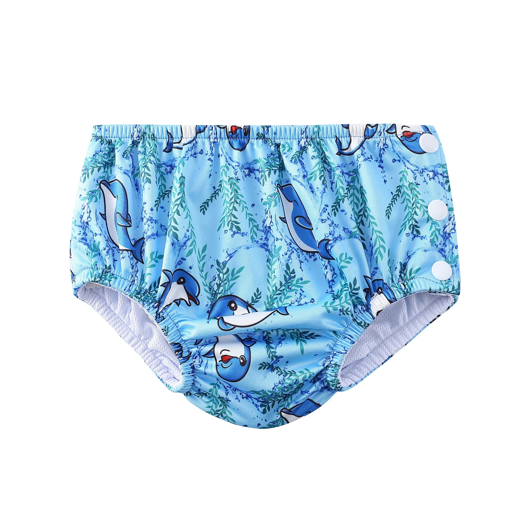 Couche de Piscine Imperméable Bébé - Maillot de Bain Réutilisable 0-3 Ans, Nombreux Motifs