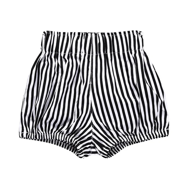 Short Bébé Coton Lin - Pantalon Court Confortable Fille Garçon, 3 Mois à 6 Ans, Été