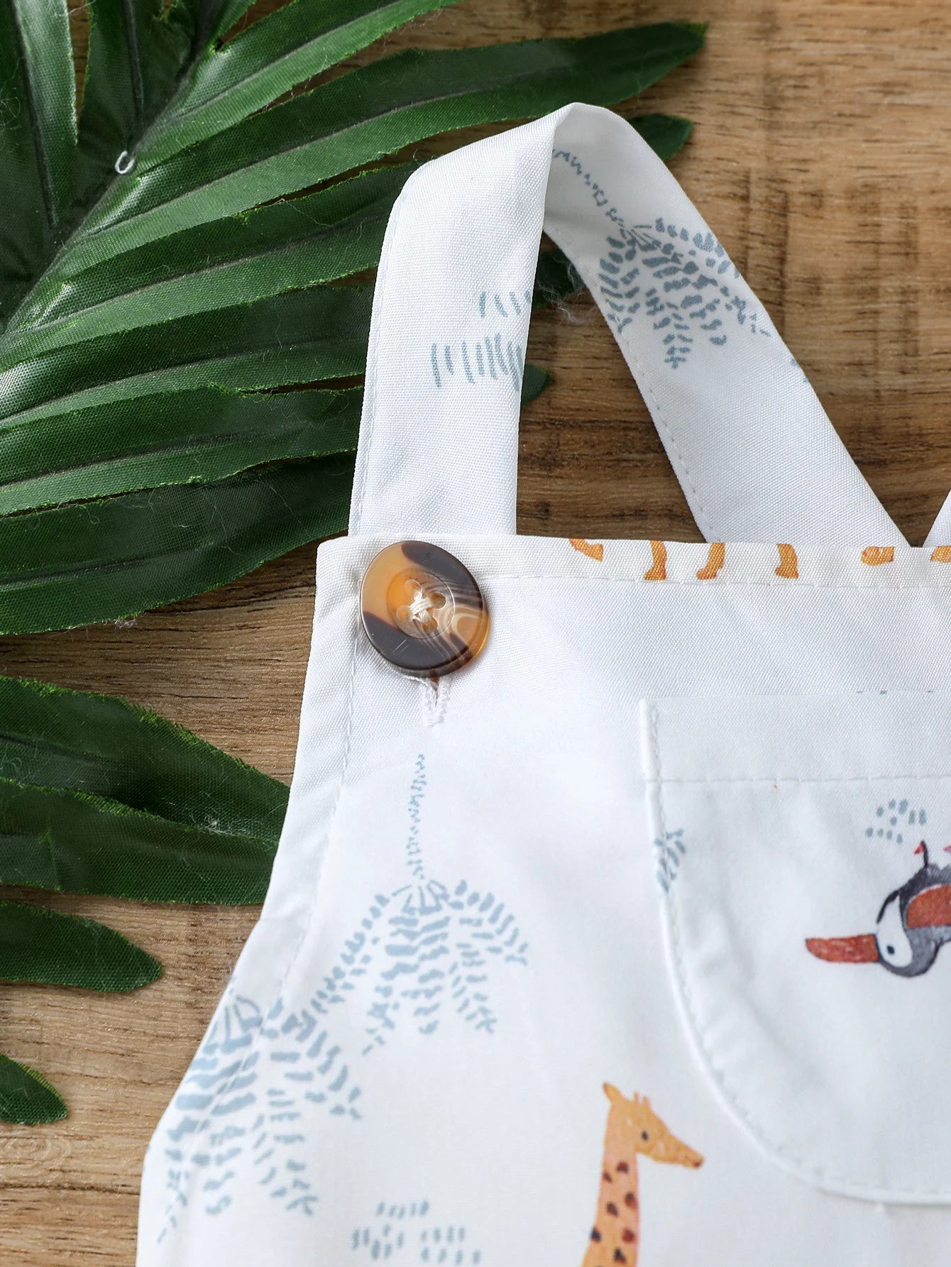 Ensemble bébé garçon 2 pièces – Combishort + chapeau (1 à 3 ans)