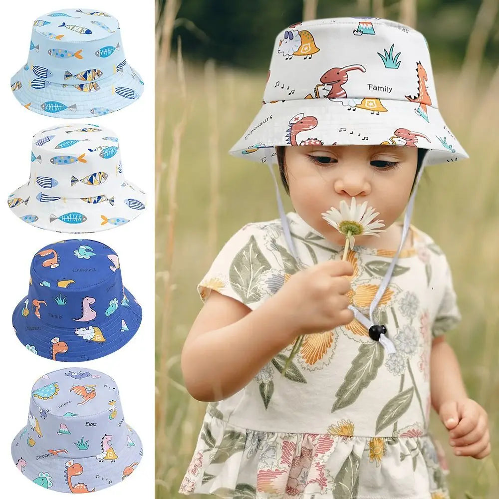 Bob Bébé Anti-UV - Chapeau de Soleil avec Protection Nuque et Oreilles pour Enfant, Plage & Extérieur
