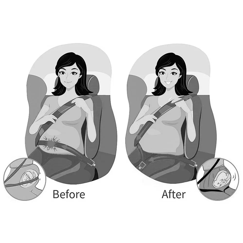 Adaptateur Ceinture de Sécurité Voiture Femme Enceinte - Protection Ventre et Bébé