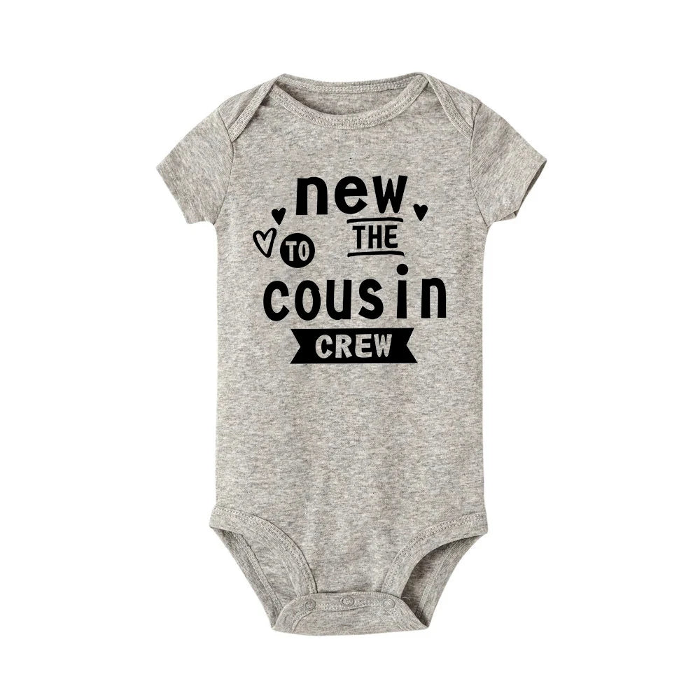 Body Nouveau-né Imprimé - Barboteuse Manches Courtes Bébé Garçon Fille 3-24 Mois, Cadeau Naissance