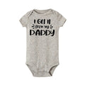 Body Bébé 'J'aime Mon Papa' - Barboteuse Mixte Manches Courtes, Cadeau Fête des Pères, 3-24 Mois