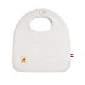 bavoir papate blanc en coton bio