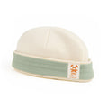 bonnet coton bio vert alaune papate puericulture