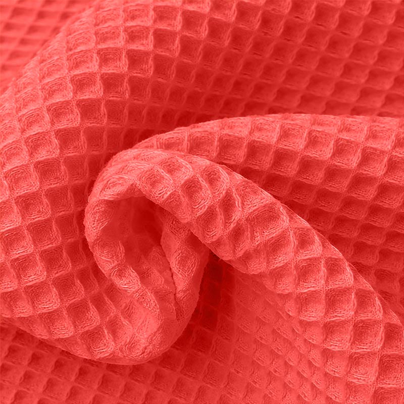 couverture nid abeille legere papate fraise gots