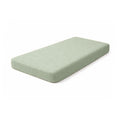 drap housse 60x120 coton bio vert bébé enfant