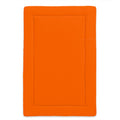 edredon rouge en coton biologique papate
