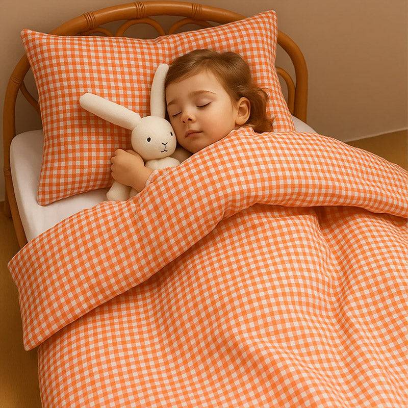 housse couette vichy papate
