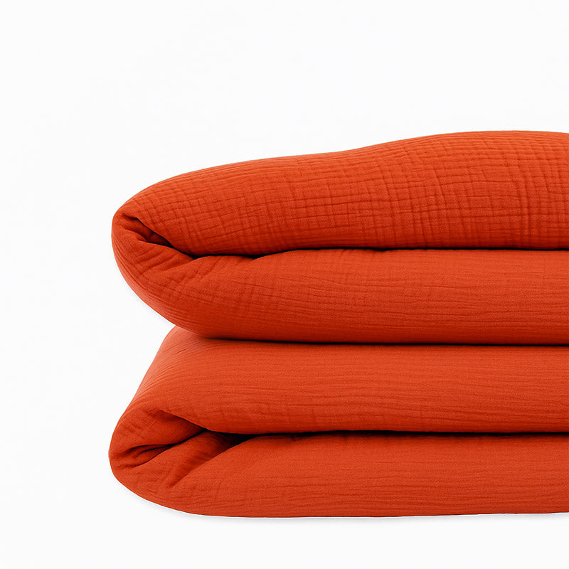 housse de couette en coton papate lit bébé