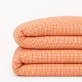 housse de couette en coton bio vichy papate