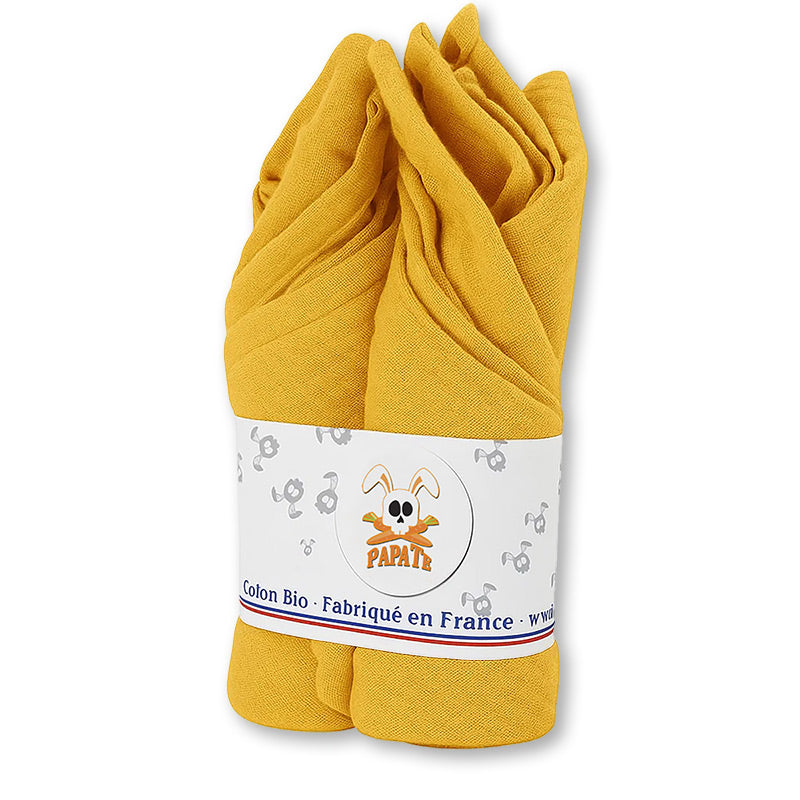 langes honey en coton bio papate