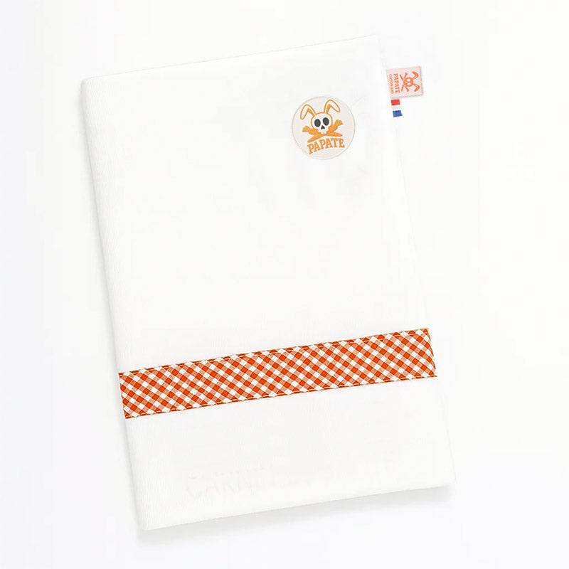 protege carnet de sante en coton bio papate