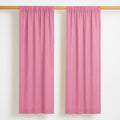 rideau enfant gaze coton bio rose